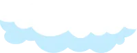 cartoon flat cloud fluffy