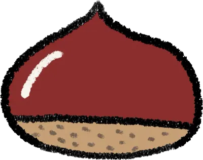 가을 알밤