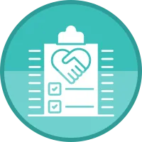 Handshake Vector Element Icon Design