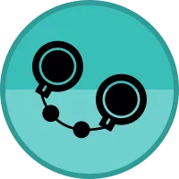 Handcuff Icon Vector Element
