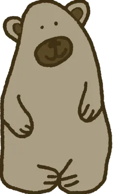 귀여운 곰 캐릭터