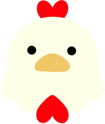 귀여운 닭 캐릭터