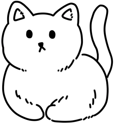 귀여운 고양이 캐릭터