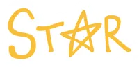 Star Lettering Doodle Sticker