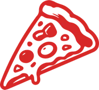 Delicious Pizza Slice With Cheese And Toppings