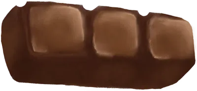 Chocolate Bar Snack Illustration