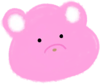 핑크 곰