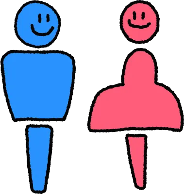 화장실 일러스트