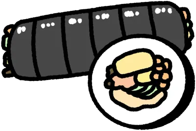 김밥 일러스트