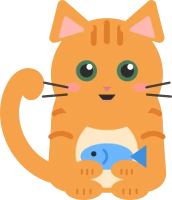 고양이 손그림