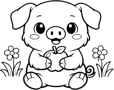 18 Cute Piglet