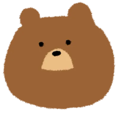 귀여운 곰 캐릭터