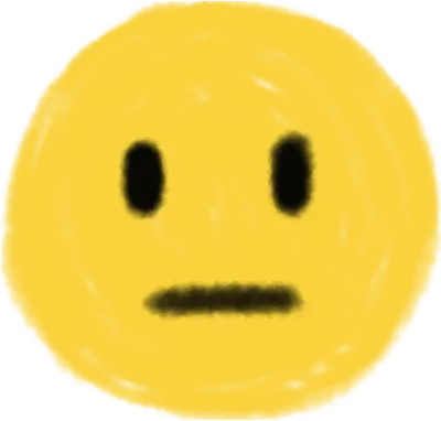 무표정 이모티콘