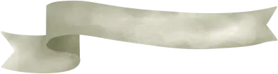 Sage Green Curved Ribbon Banner Illustration