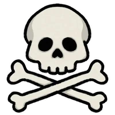 Cute Skull and Crossbones