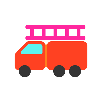 귀여운 탈것 아이콘