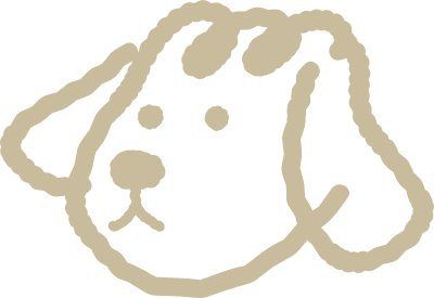 귀여운 강아지 일러스트