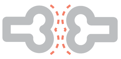 뼈모양 일러스트