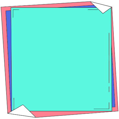 다양한 프레임 일러스트