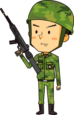 보초 서는 군인