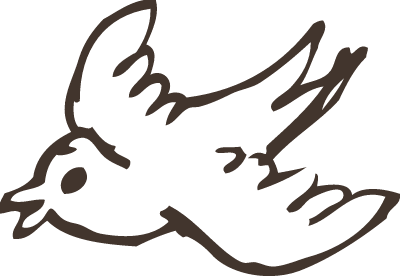 손그림 드로잉 스타일의 새 일러스트