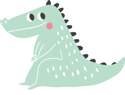 귀여운 공룡 캐릭터