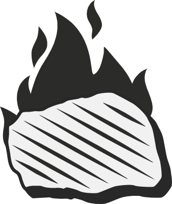 고기 바베큐 아이콘