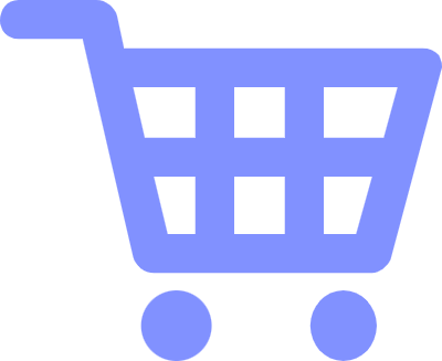 보라색 카트 아이콘