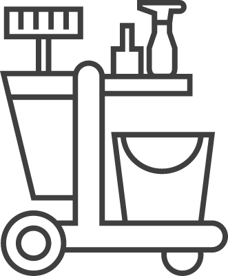 청소도구함 일러스트