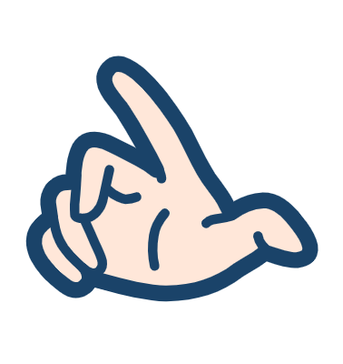 손 동작 아이콘