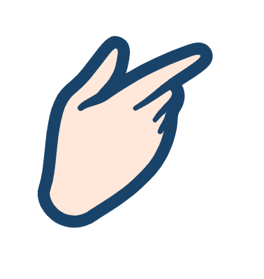 손 동작 아이콘