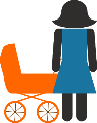 깔끔한 사람 픽토그램