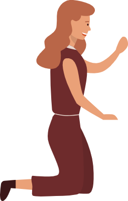 깔끔한 선생님 일러스트