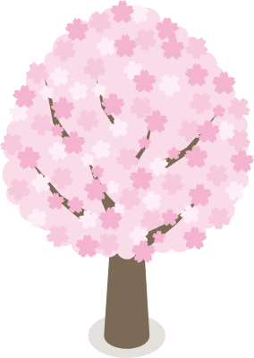 깔끔한 나무 일러스트