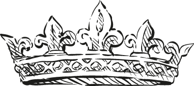 빈티지한 손그림 장식 요소