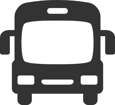 검정색 버스 아이콘
