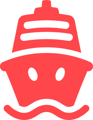 빨간색 배 아이콘