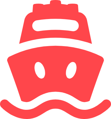 빨간색 배 아이콘