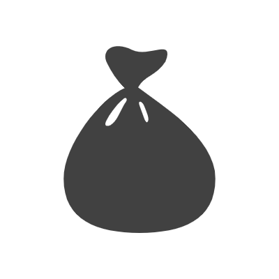 쓰레기봉투 아이콘