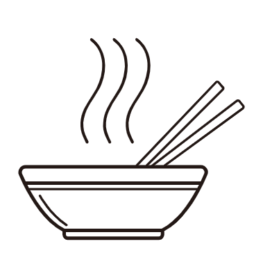 레스토랑 아이콘 국수