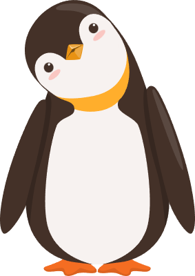 귀여운 펭귄 캐릭터
