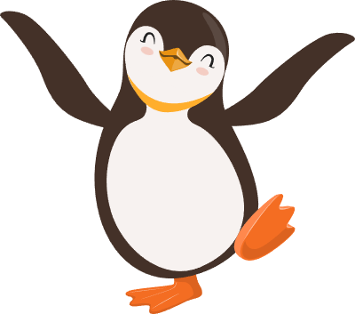 귀여운 펭귄 캐릭터