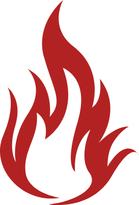 단순한 불 일러스트