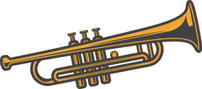 볼드한 악기 일러스트