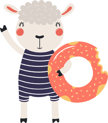 귀여운 동물 일러스트