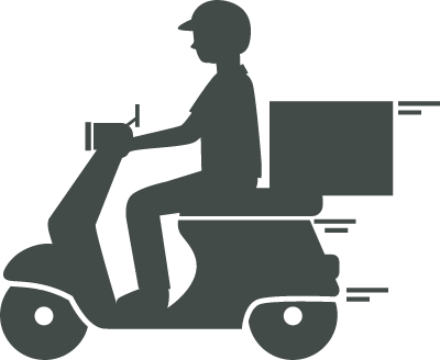 회색 스쿠터 아이콘