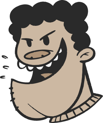 ポップアート男性の肖像画