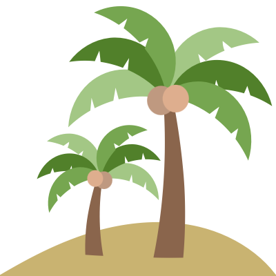 야자수,야자수 나무,야자수 열매,코코넛,여름,Palm Tree(일러스트)