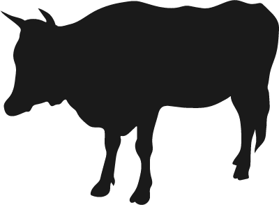 cow silhouette