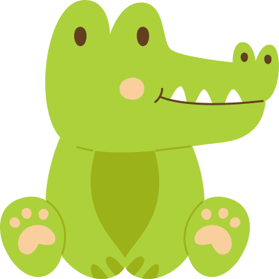 Crocodile Animal Sitting